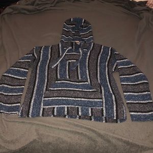 Earthbound drug rug pull over hoodie